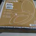 Jool Baby Quick Flip Toilet Seat with Built-in Potty & Splash Guard for Toddler Training, Slow Close (Elongated)