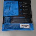 Lux Dual Grip Socks - Soccer Grip Socks for Men and Women. GripArray Performance & Comfort, White