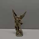 12.5 in Archangel San Michael Statue for Home Decor, Bronze Home Decor Sculpture,Vintage Resin Collectible Figurine