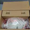 IRIS USA WOOZOO Desk Fan with Remote, Oscillating Table Air Circulator, 3 Speeds, 46ft Max Air Distance, Adjustable Tilt, Low Noise Motor, Small Fan for Bedroom, Office, Dorm, White