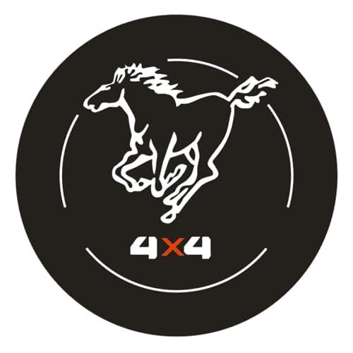 Galloper 4X4 for Ford Bronco and Ford Cars SUVs Spare Tire Cover, Spare Wheel Cover, Waterproof Sun-Proof Dust-Proof and Anti-UV Anti-Dirty Non-Scratch Tire Protector (M: 225/65R17, 235/65R17)