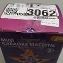 Mini Karaoke Machine for Kids Adults, Portable Bluetooth Speaker with 2 Wireless Microphones, Birthday Gifts Toys for Girls Boys Ages 3, 4, 5, 6, 7, 8, 9,10,11,12+ Years Old Toddler (Royal-Blue)