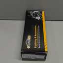 Partsam 5pcs 12LEDs Smoke/White Cab Roof Top Marker Running Lights 264146BK Replacement for Dodge Ram 2003-2018 (Smoked Lens/White Lights)