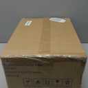 Vanity Stool with Storage, Faux Fur Makeup Stool with Metal Legs, Multifunctional Furry Footrest Ottoman Chair for Living Room Bedroom,White