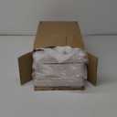 4 Tier Storage Bins with Lids, 23QT Stackable Closet Organizers and Storage with Wheels, Collapsible Storage Boxes, Foldable Plastic Storage Containers for Home,Office, Dorm Room-White