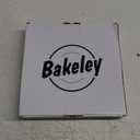 Round Cake Pan with Removable Loose Bottom, 8-Inch Non-Stick Chiffon Bakeware for Oven Cheesecake (Black) (Dark-Gray)