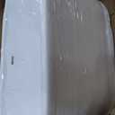 WOODBRIDGE 54" Acrylic Freestanding Bathtub Contemporary Soaking White Tub with Brushed Nickel Overflow and Drain,B1702-BN