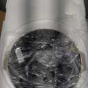 Industrial Floor Lamp with Hanging Glass Shade Brass Gold Farmhouse Indoor Pole Light with Edison E26 Base Vintage Rustic Standing Tall Lighting for Living Room Bedroom Office( ST64 Bulb Included)