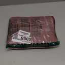 Large Makeup Bag with Mirror Double Layer Travel Make Up Organizer Case, Large Capacity Coemetic Bag with Brush Slot Divider (Rosewood)