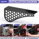 Mini Bike Clutch Cover Chain Guard Replacement for Predator 212 224cc 196cc GX160 Engine Coleman CT200U CT200U-EX BT200X CT100U CC100X Baja MB200 Doodlebug DB30 Motovox Mbx10 Mbx11 Parts