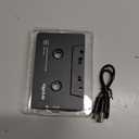 Arsvita Car Audio Bluetooth Wireless Cassette Receiver, Tape Player Bluetooth 5.0 Cassette Aux Adapter, Black