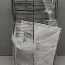 Pull Out Cabinet Organizer 17" W x 21" D, Heavy Duty Kitchen Cabinet Pull Out Shelves, Slide Out Wire Basket for Kitchen Cabinets, Bathroom, Pantry, Chrome Finish