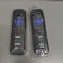 (Pack of 2) Replacement Remote Control Only for Roku TV, Compatible for TCL Roku/Hisense Roku/Onn Roku/Sharp Roku/Element Roku/Westinghouse Roku/Philips Roku Smart TVs (Not for Roku Stick and Box)