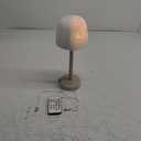 Cordless Shower Lamp, Bedside Lamp, Touch Ocean Wave Projector Light, 3 Way Color Temperature, 16 Color Changing Light, Dimmable, Rechargeable Aurora Night Lights for Bedroom Bathroom, Waterproof