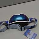 Kids Ski Goggles for Boys Girls Aged 3-14, 100% UV Protection OTG Ski Goggles (A09-white/Blue)