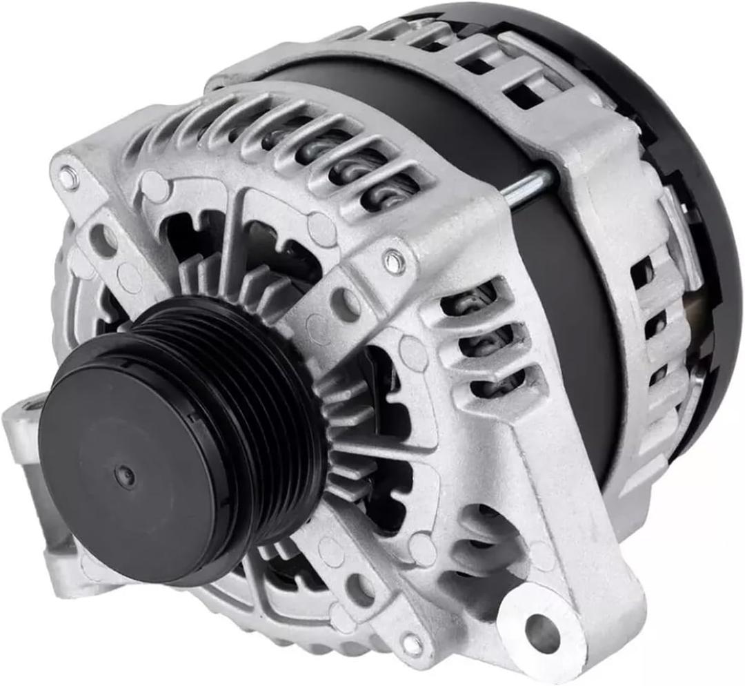 Alternator Replace 13552642 Compatible with Chevrolet Traverse 2018-2022 3.6L V6 Compatible with Buick Enclave 2018-2022 3.6L V6 12V 170A 6-Groove Pulley Clockwise