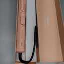 Hair Straightener and Curler 2 in 1 by BeKind Flex, 360 Hair Styler Flat Iron for All Styles, Floating Plates Design, Airflex Lower Temp for Better Styling, Gift for Girls and Women (Peach)