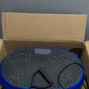 Vibration Plate Exercise Machine, Vibrating Fitness Platform for Lymphatic Drainage, Full Body Shaker Workout Equipment, Bluetooth Power Shaping Vibrate Plate, Board Sport for Home Exercise Gym, Blue