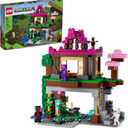 LEGO Minecraft The Training Grounds Toy Building Set 21183 Minecraft Toy for Kids, Boys and Girls Age 8+ Years Old, Building Kit with House, Cave, Trapdoor, and Ninja, Rogue and Bat Minecraft Figures