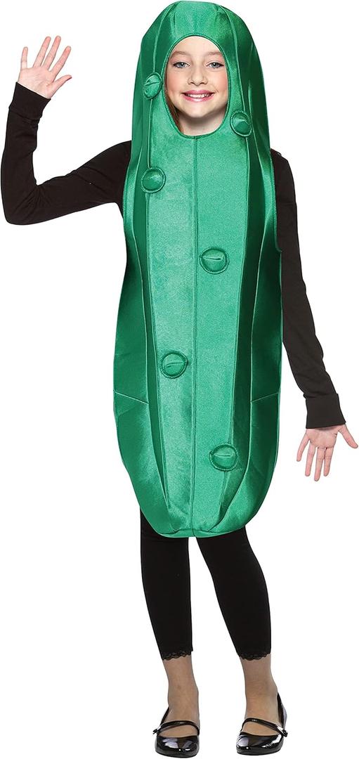 Rasta Imposta Ultimate Pickle Teen Costume Dill Spear Dress Up Cosplay Party Costumes, Teens Size 12-16