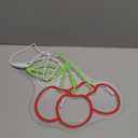 Cherry Neon Sign Cute Red Green Cherries LED Neon Light for Wall Decor Dimmable USB Fruit Light Up Sign for Boys Girls Room Restaurant Birthday Party bar Fruits Shop Decorations