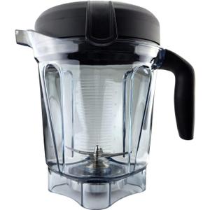 64-Ounce Blender Container, Transparent Food Blender Container with Blade Lid Blender Replacement Parts Fit for Vitamix 5300 Container Blender Pitcher Compatible for G-Series Blender 2L
