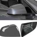 Jaronx Compatible with Tesla Model Y Side Mirror Cover 2020 2021 2022 2023, Rearview Door Wing Mirror Cover Cap Replacement for Tesla Model Y Accessories (Grey, Right)