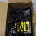 DCB112 Replacement Battery Charger for 20V Charger DCB101 DCB105 DCB115 DCB107,Compatible with 12V&20V/60V MAX Lithium-Ion Batteries DCB206 DCB204 DCB230 DCB240 DCB120 DCB126 DCB612 DCB609 DCB606 (Black)