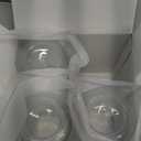 TOVVILD 10oz Breast Milk Storage Bottle for Momcozy 22oz Breast Milk Cooler, Collection Bottle Container for Fridge, Pumping Bottles Compatible with Spectra Wide Neck Flange, 4PCS