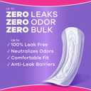 Always Discreet Adult Incontinence Pads for Women, Drier, 4 Drop Long Length, Moderate Absorbency, Pads for Bladder Control Management, Bladder Leaks, & Postpartum Pads, 54ct