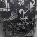 Rugflix 6x9 Area Rugs Machine Washable, Dark Navy Blue Carpet for Living Room, Oriental Indoor Area Rug Low Pile, Large Soft Thick Carpets Non Slip, Farmhouse Vintage Rug for Bedroom Dining Room