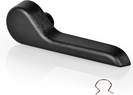 Black Seat Recliner Handle Lever Seat Back Adjustment Front Right Passenger Side Replacement for Chevy Silverado Suburban 2007-2014,GMC Sierra Yukon XL 2007-2014,15232598