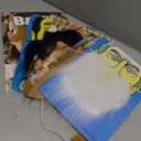 WILLBOND 6 Pcs Fake Beards Mustaches Halloween Fake Beard Costume Accessories Party Supplies for Adult Kids(Mixed Style)