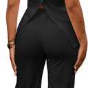 Ekaliy Womens 2 Piece Outfits Casual Sleeveless Lounge Set Summer Tracksuits Matching Sets Beach Fashion Clothes (Black, L)