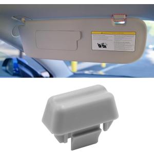 Jaronx Compatible with Tesla Magnetic Sun Visor Clips for Model 3 2021-2023/Model Y 2021-2023, Interior Magnetic Sun Visor Hook Repair Retainer Clip Replacement for Tesla 3/Y Accessories(1533088-00-C)