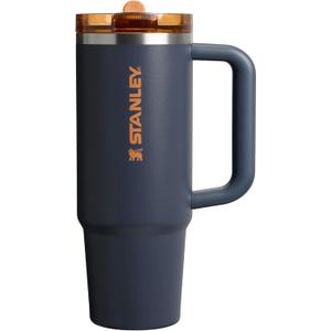 Stanley Quencher ProTour Flip Straw Tumbler with Leakproof Lid 30 oz | Built-In Straw and Handle | Cup Holder Compatible for Travel | Insulated Stainless Steel Cup | BPA-Free | Twilight VRT