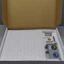 Hoimpro 12 Inch Rainfall Shower Faucet with 4 Full Body Shower Jet Fixtures Combo, Wall Mounted Shower System Set with Rain Mixer Shower Head and 2 in 1 Spray Handheld Showerhead, Brushed Nickel