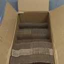 MEBRUDY 4x4x2 Inches Shipping Boxes Pack of 100, Small Corrugated Cardboard Box for Mailing Packing Literature Mailer (Brown)