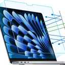 F FORITO 2-Pack Anti Blue Light Matte Screen Protector Compatible with MacBook Air 15.3 inch (2026-2023, M5, M4, M3, M2), Eye Protection Blue Light Blocking Anti Glare Computer