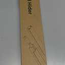 Delamu 157in Cord Covers for Wires on Wall, Cord Hider for 1 Cord, Paintable Cable Hider, Cable Management Wire Covers for Cords, L15.7 W0.55 H0.4in, Beige