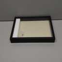 Califortree 11x14 Shadow Box Frame with Linen Back - Sturdy Memory Display Case of Flower, Pictures, Medals and More, Black