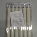 Homemory 6 Pcs Flameless Taper Candles with Remote Timer and Dimmer, LED Candle Sticks with Flickering Light, Ivory Battery Operated Window Candles, 9.6 Inches for Wedding Home Indoor Decoration