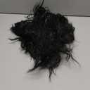 Topcosplay Mens 80s Black Mullet Wigs Male Hair Punk Heavy Metal Rocker Wig