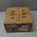 VETRULUS Modern 3-Ring Crystal LED Chandelier, Gold Flush Mount Ceiling Light Fixture, White Light for Bedroom, Dining Room, Hallway