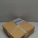 Farmhouse Small Pendant Light Fixture,Kitchen Island Hanging Lamp with Cord, Black+Gold Finish, Wood Frame Chandelier for Hallway Entryway Closet Bedroom,9.5 Inch,E26.