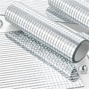 7200pcs Mirror Mosaic Tiles, 5 x 5mm Disco Tiles Self Adhesive, Square Disco Mirror Tiles, Disco 4D Ball Stickers for DIY Craft Party Decoration (5x5 7200pcs)