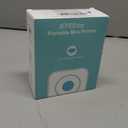 Mini Printer Portable, Inkless Sticker printer with 8 Rolls Paper, Bluetooth Wireless mini thermal printer Compatible with iOS + Android for Journal, Memo, Photo, Print Pod Gifts for Girls Kids