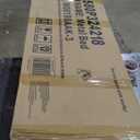 Twin Size Murphy Bed with Shelves, Metal Wall Bed with Foldable and Space-Saving Design, White Finish (Off White + MDF+Metal + Twin)