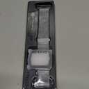 Fullmosa Band Compatible with Apple Watch 44mm 45mm 42mm, Stainless Steel iWatch Band for Apple Watch Se 2 Series 9/8/7/6/5/4/3/2/1(Black, 42mm/44mm/45mm)