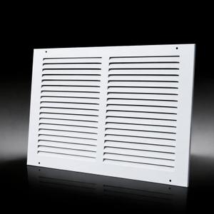 Steel Return Air Grill,Return Air Vent Cover (Duct Opening) Cold Air Return Vent Cover for Wall or Ceiling (16"W x 10"H Duct Opening)